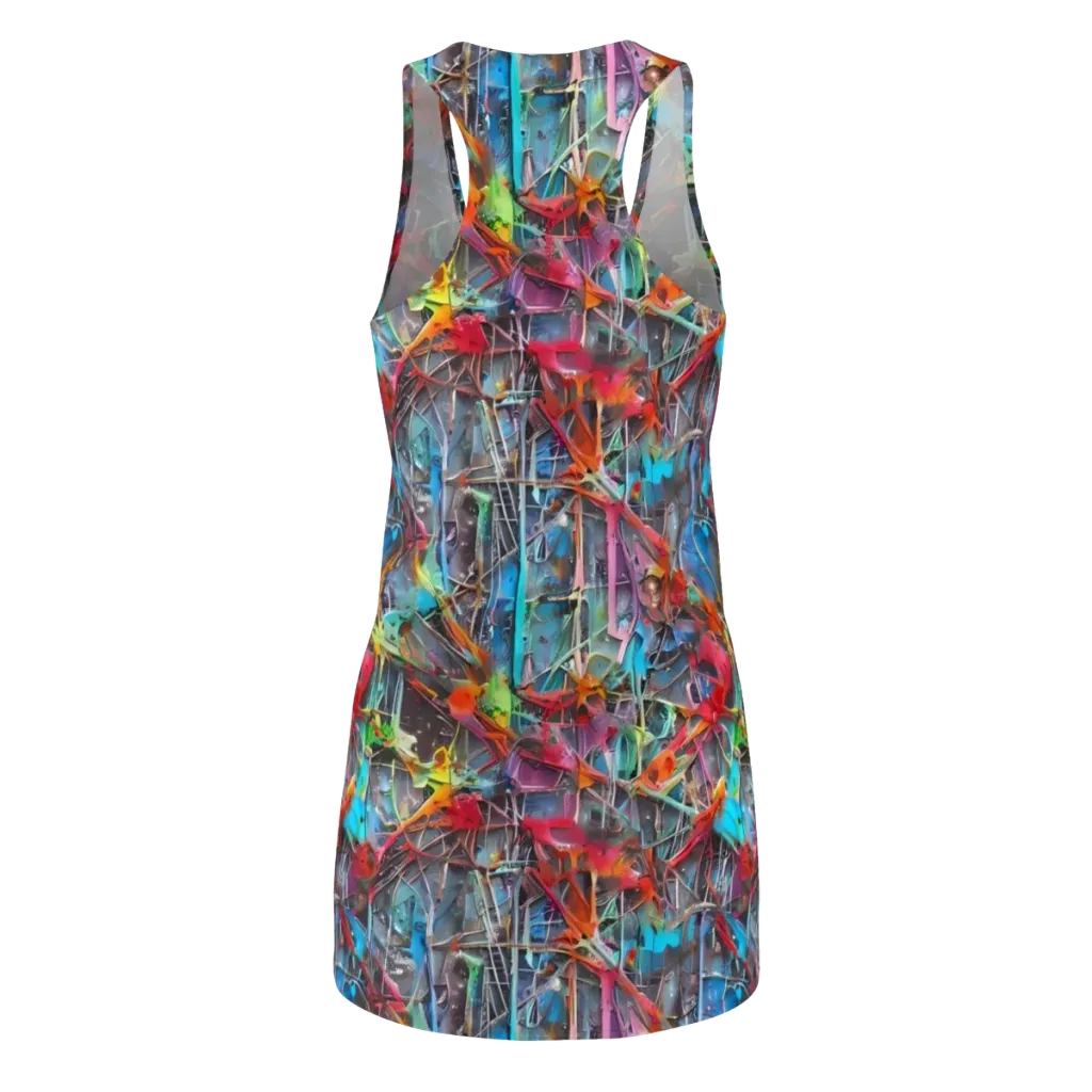 Junkyard Jewel on Racerback Dress — Back