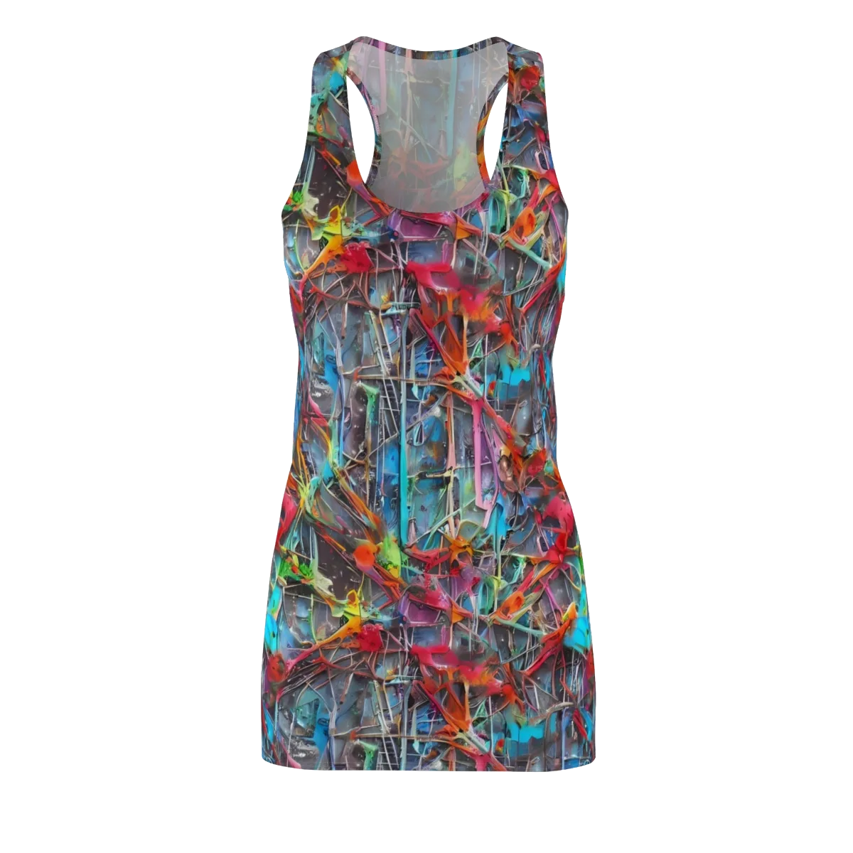 Junkyard Jewel on Racerback Dress — Front
