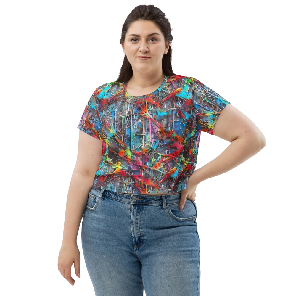 Junkyard Jewel on Crop Tee — Front