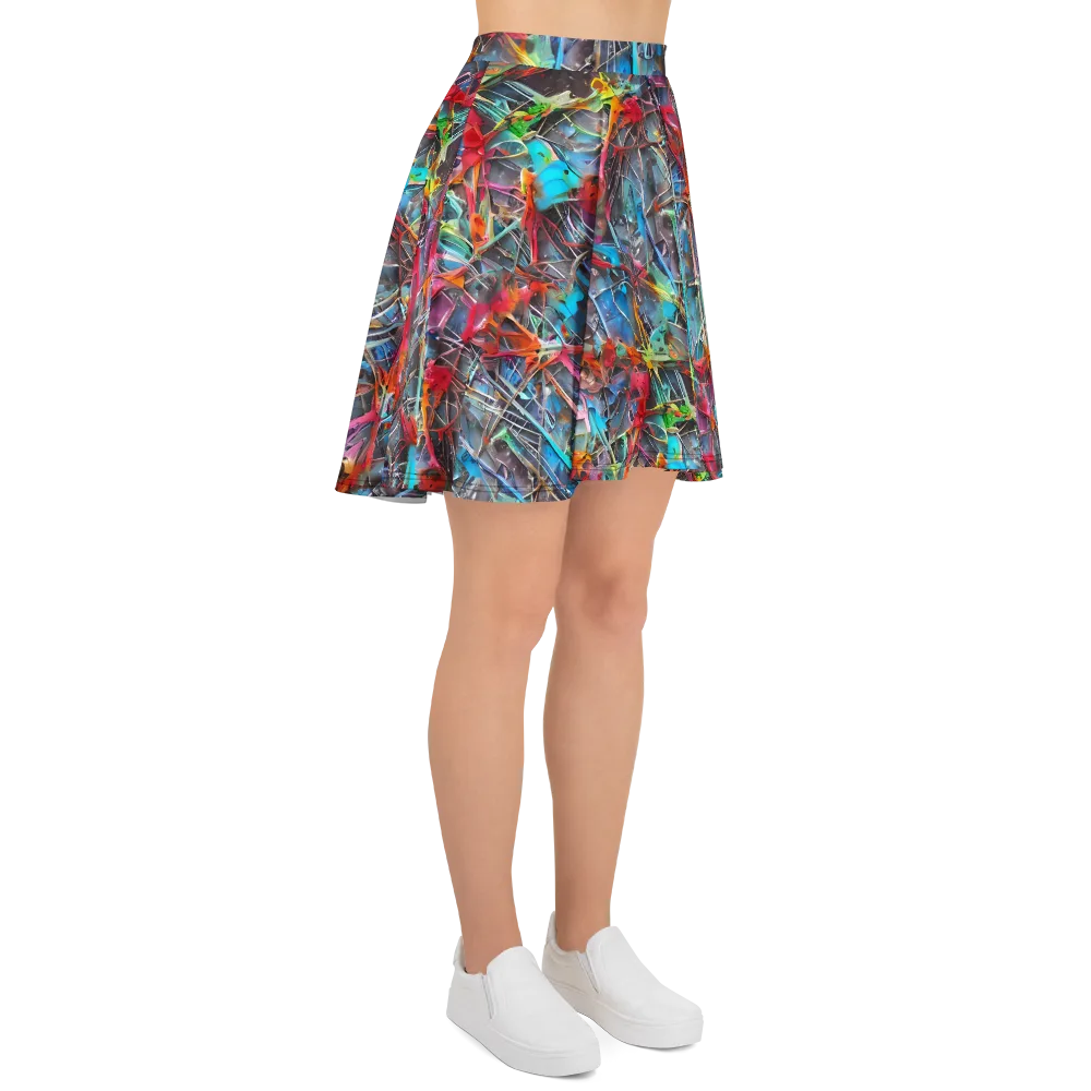 Junkyard Jewel on Skater Skirt — Right