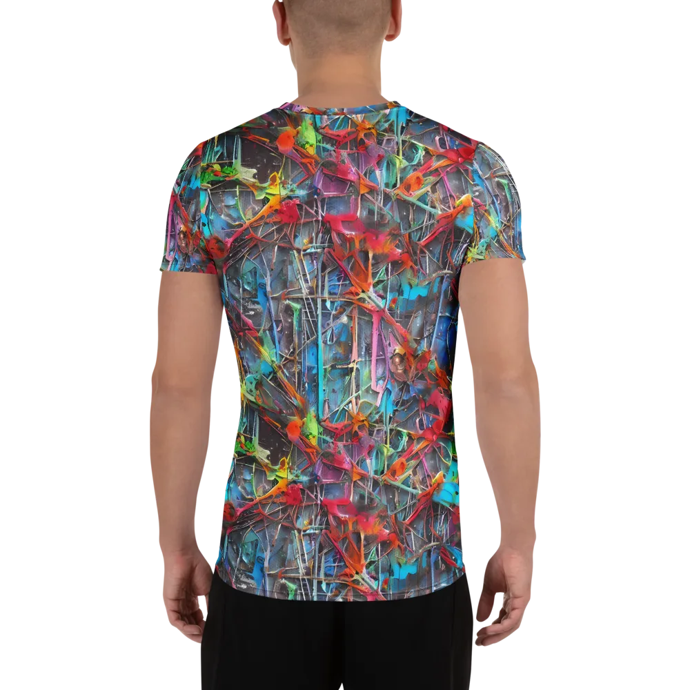 Junkyard Jewel on Men's Athletic T-Shirt — Back