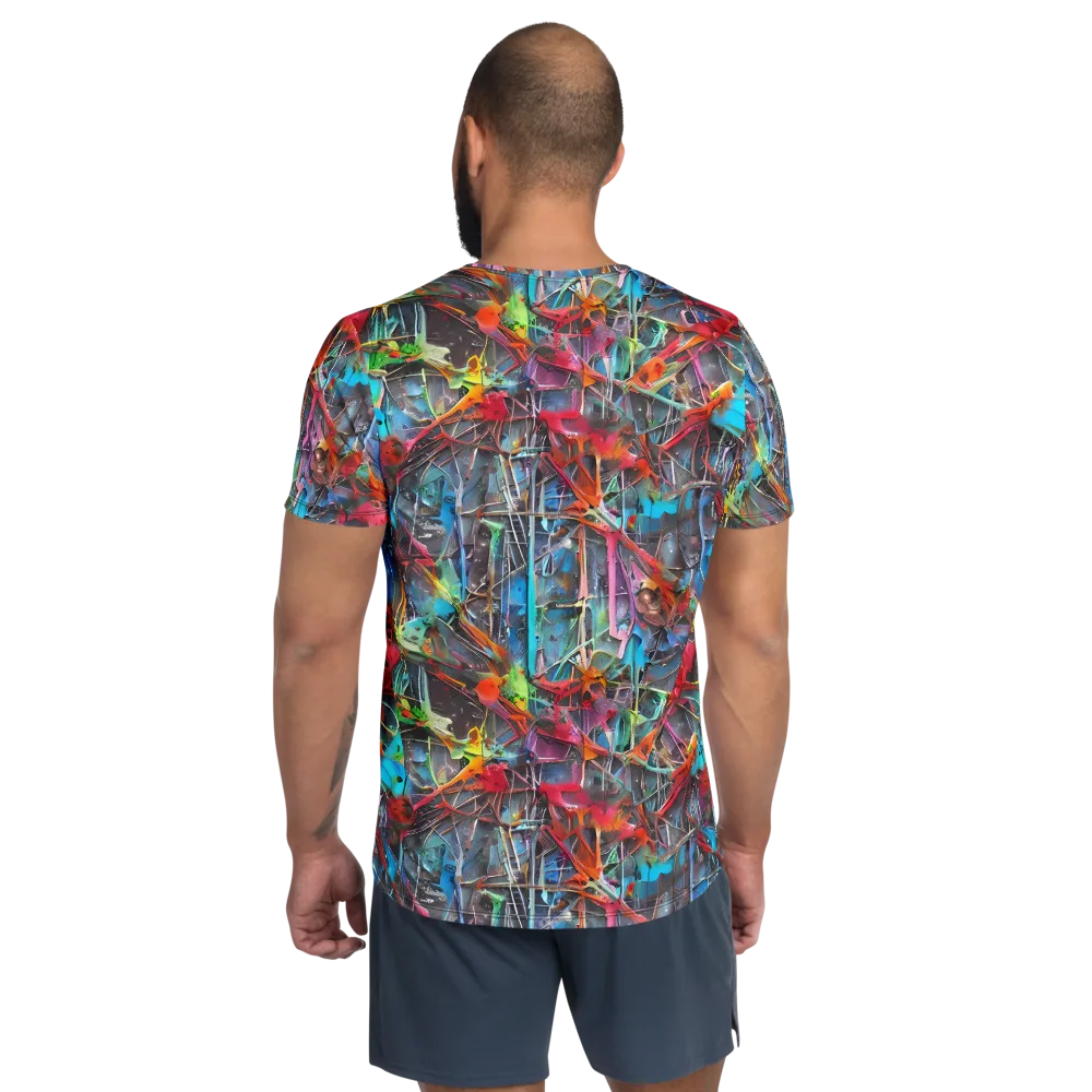 Junkyard Jewel on Men's Athletic T-Shirt — Back
