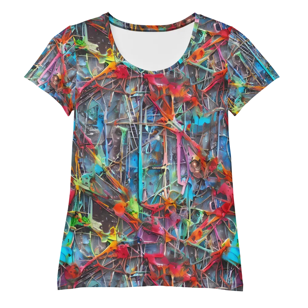 Junkyard Jewel on Women's Athletic T-Shirt — Front