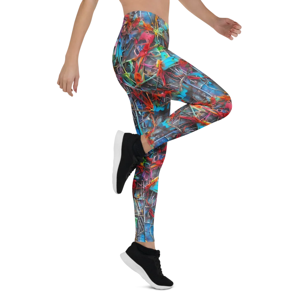 Junkyard Jewel on Leggings — Right