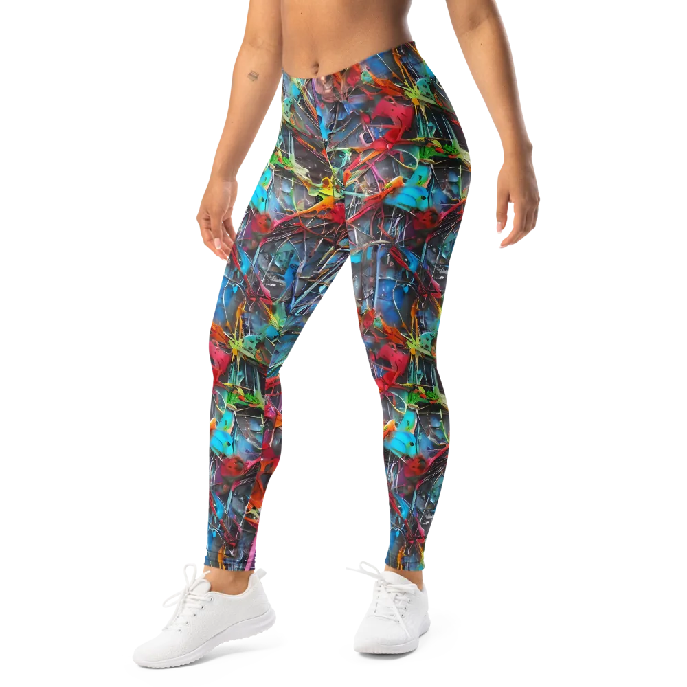 Junkyard Jewel on Leggings — Left Front