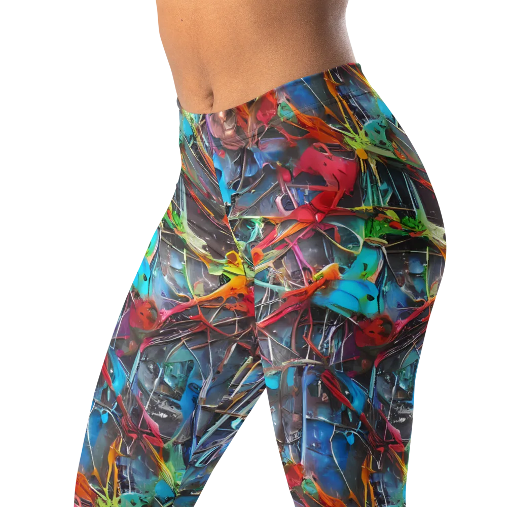 Junkyard Jewel on Leggings — Left Front