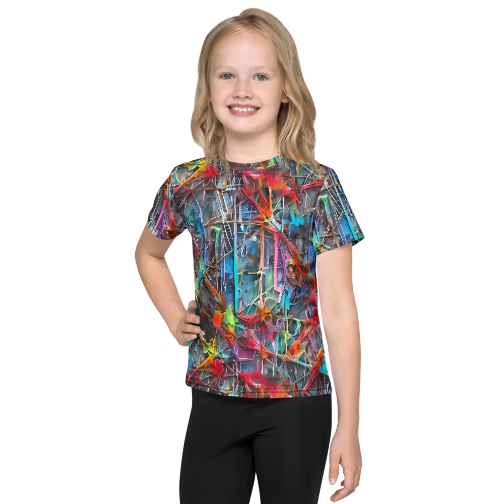 Junkyard Jewel on Kids Crew Neck T-Shirt — Front