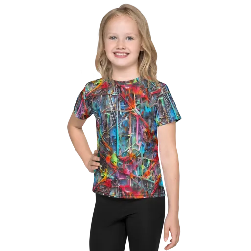 Junkyard Jewel on a Kids Crew Neck T-Shirt