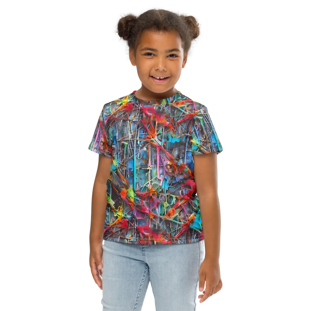 Junkyard Jewel on Kids Crew Neck T-Shirt — Front