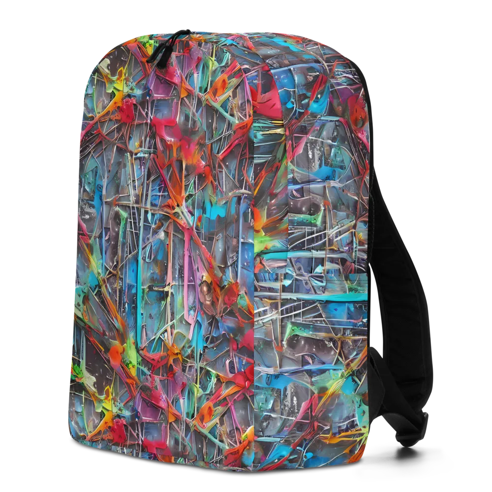 Junkyard Jewel on Minimalist Backpack — Left