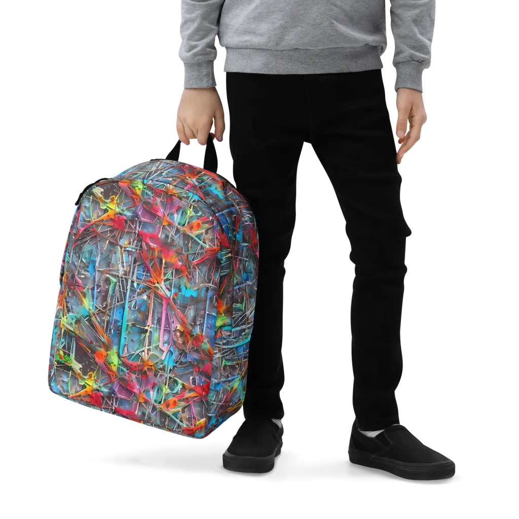 Junkyard Jewel on Minimalist Backpack — Zoomed-in