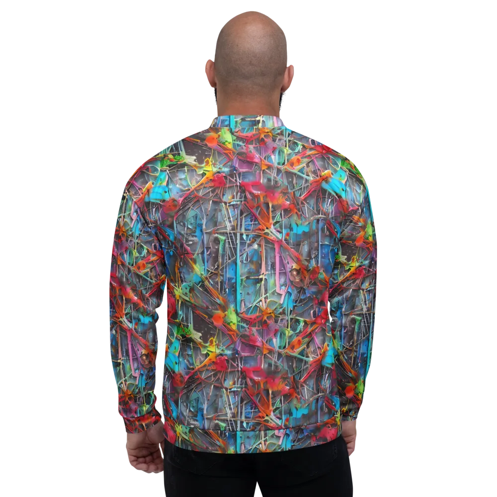 Junkyard Jewel on Bomber Jacket — Back