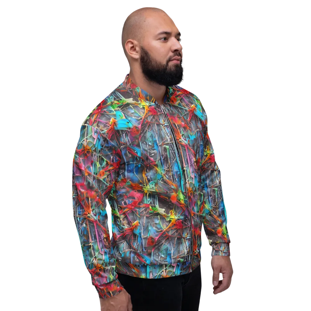 Junkyard Jewel on Bomber Jacket — Right