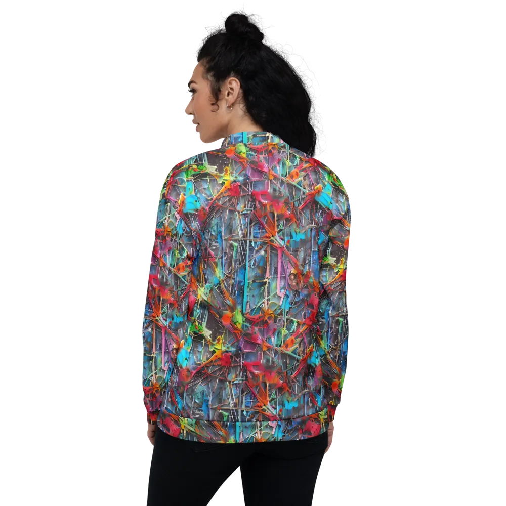 Junkyard Jewel on Bomber Jacket — Back