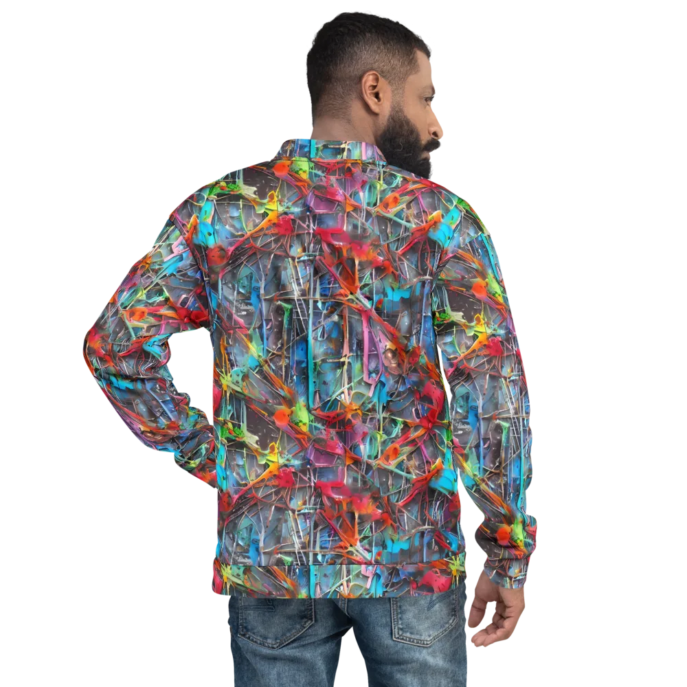 Junkyard Jewel on Bomber Jacket — Back