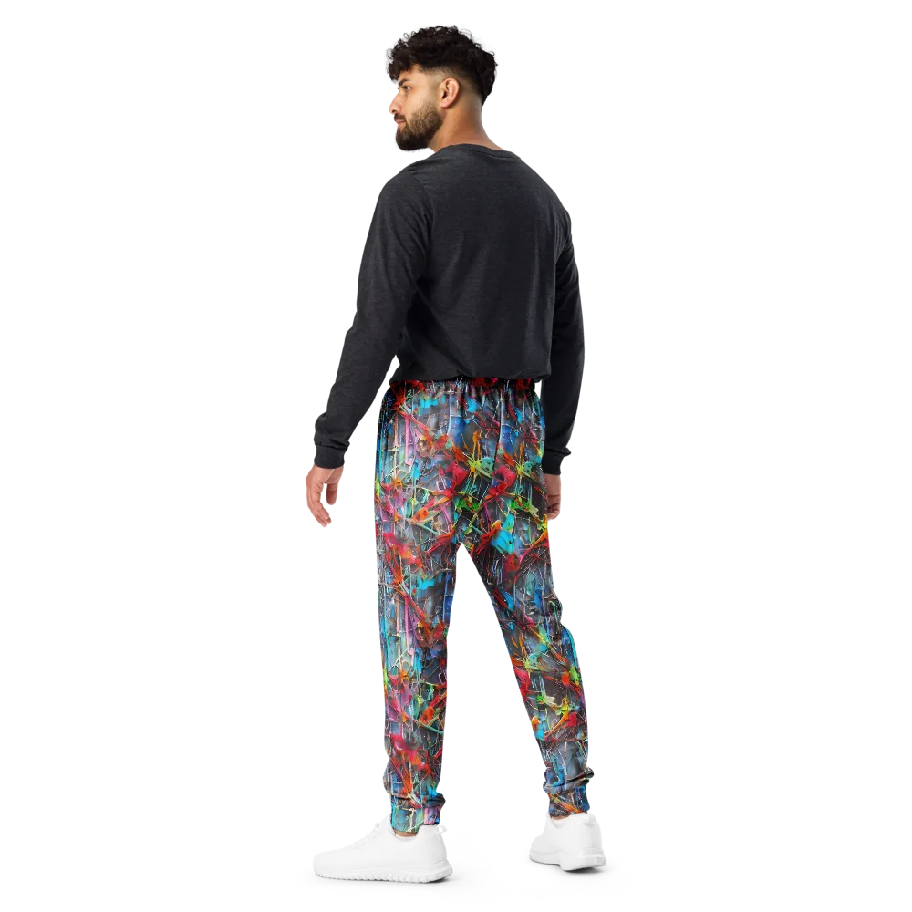 Junkyard Jewel on Men's Joggers — Back