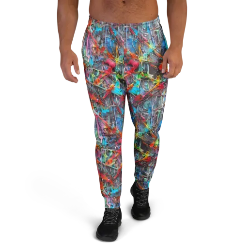 Junkyard Jewel on a Men's Joggers