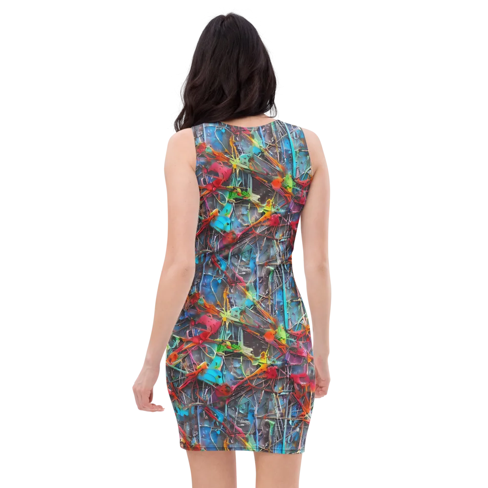 Junkyard Jewel on Bodycon Dress — Back