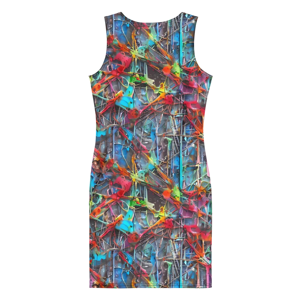 Junkyard Jewel on Bodycon Dress — Back