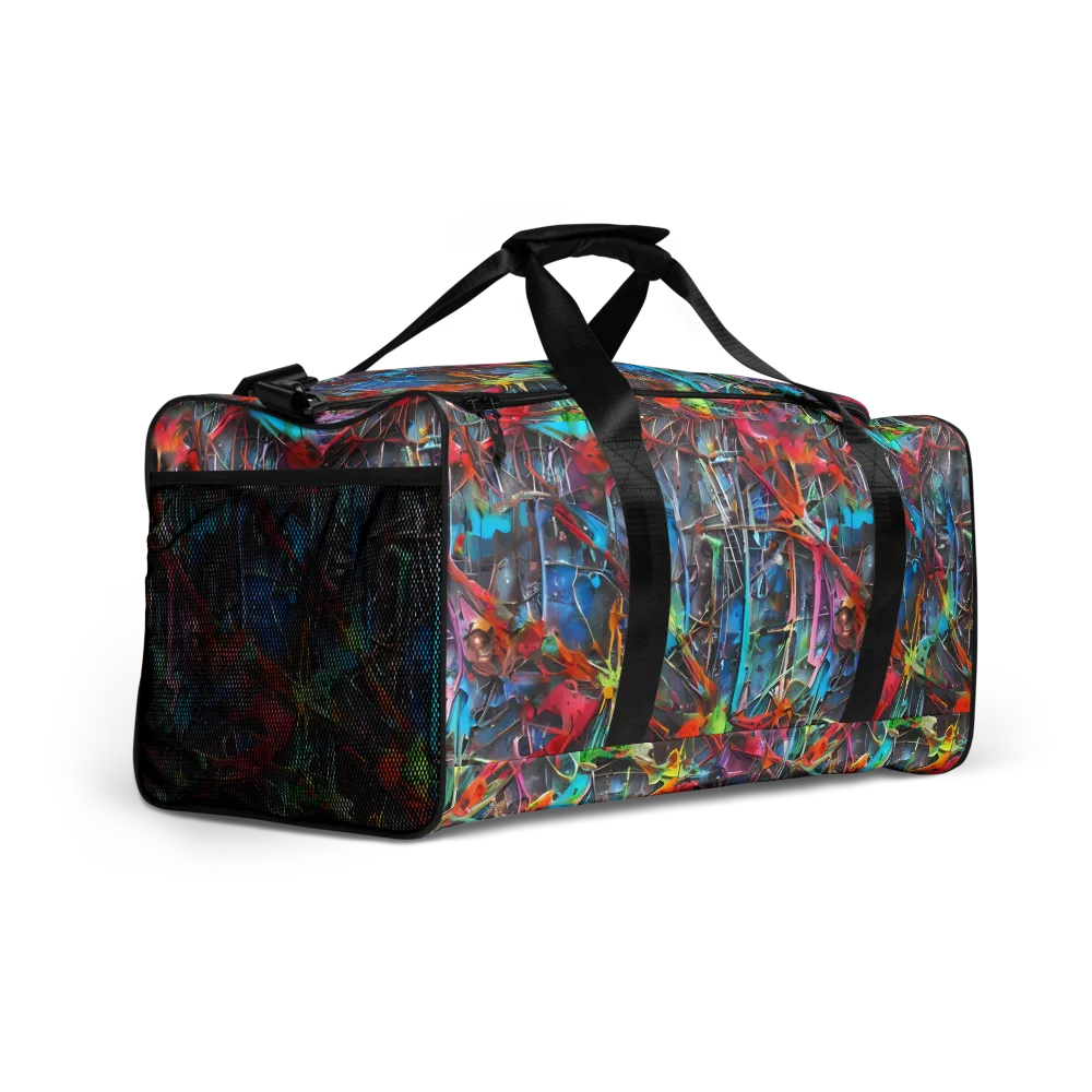 Junkyard Jewel on Duffle Bag — Right Front