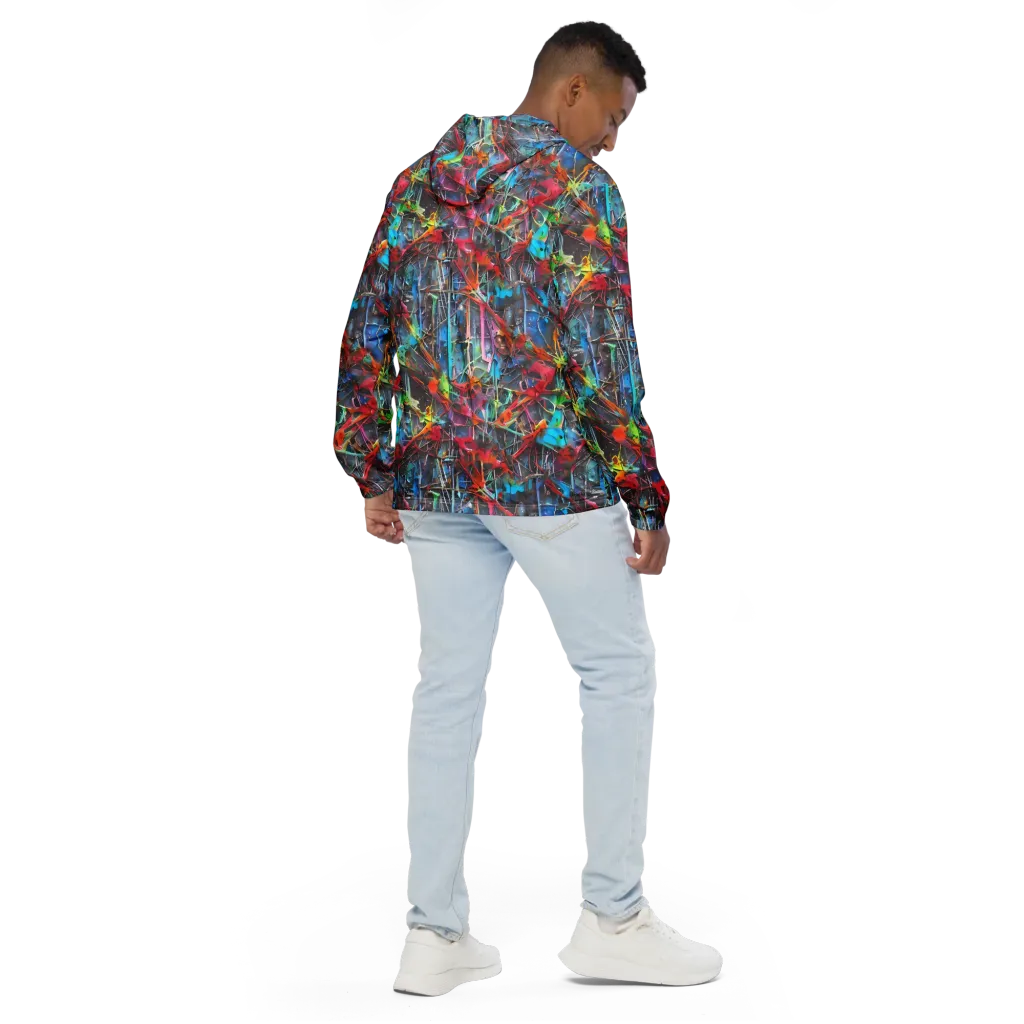 Junkyard Jewel on Men's Windbreaker — Back