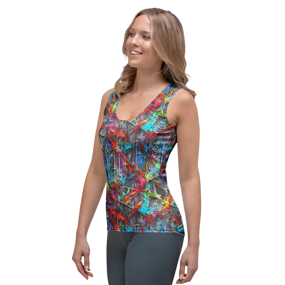 Junkyard Jewel on Women's Tank Top — Left Front