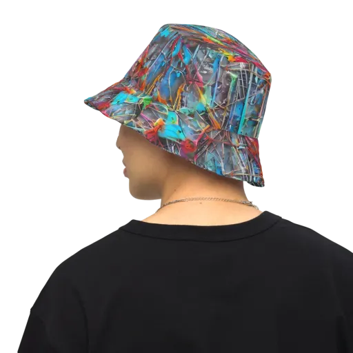 Junkyard Jewel on a Reversible Bucket Hat