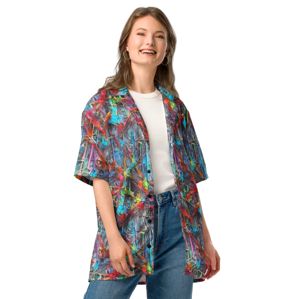 Junkyard Jewel on Button Shirt — Front
