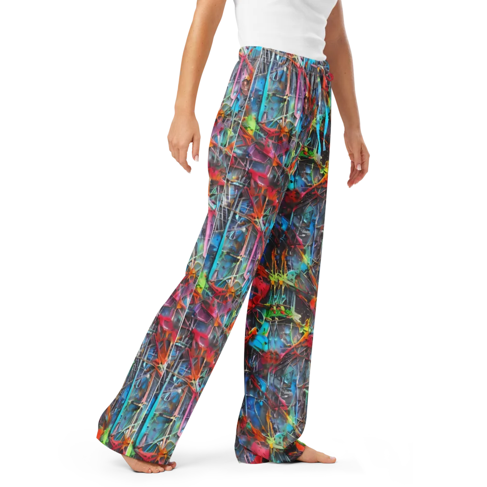 Junkyard Jewel on Women's Pajama Pants — Right Front