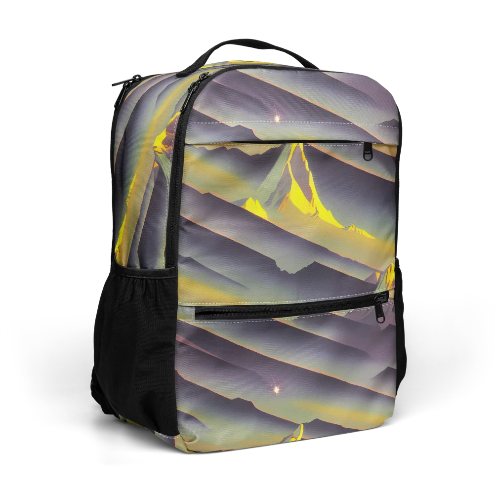 Surreal Summit on Utility Backpack — Right Front