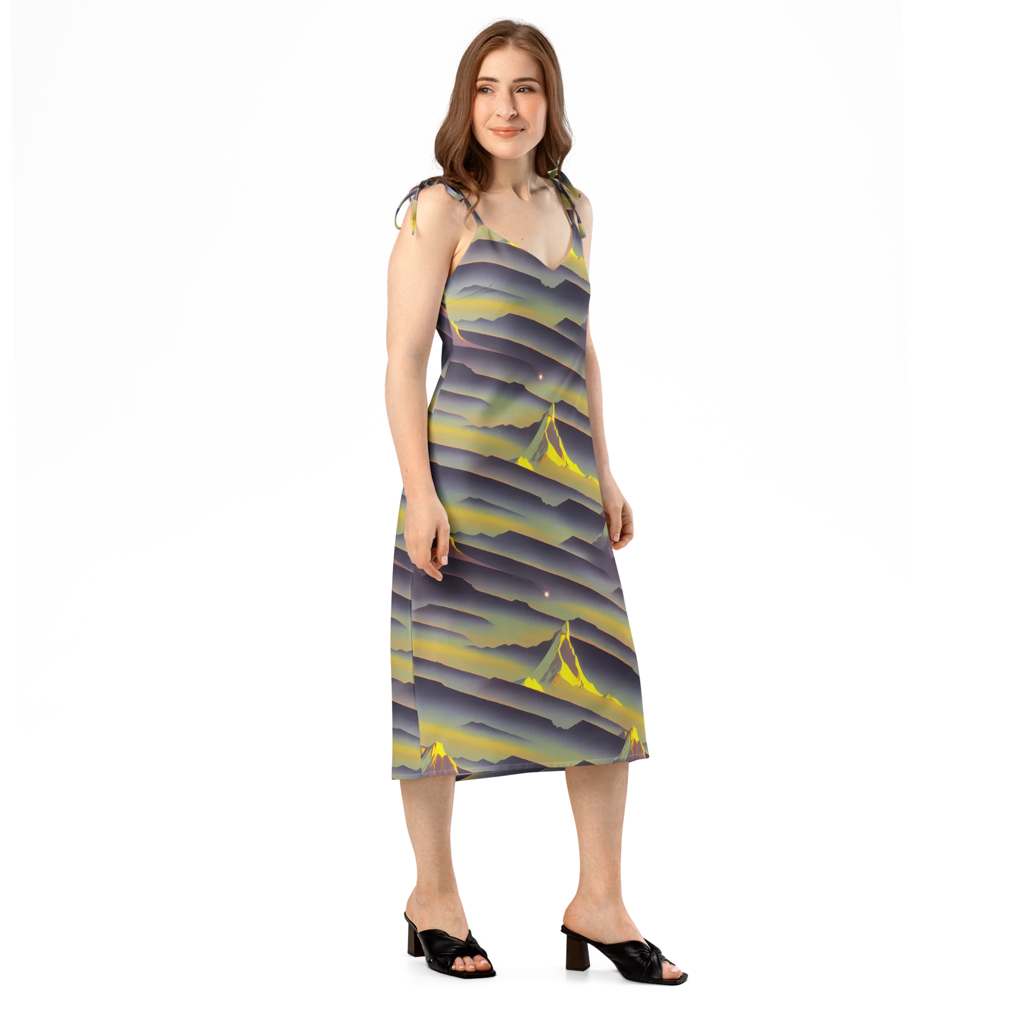 Surreal Summit on Slip Dress — Right Front