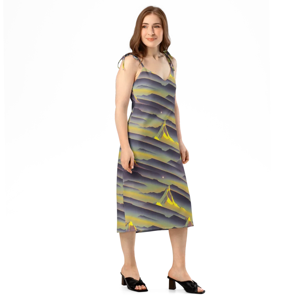 Surreal Summit on Slip Dress — Right Front