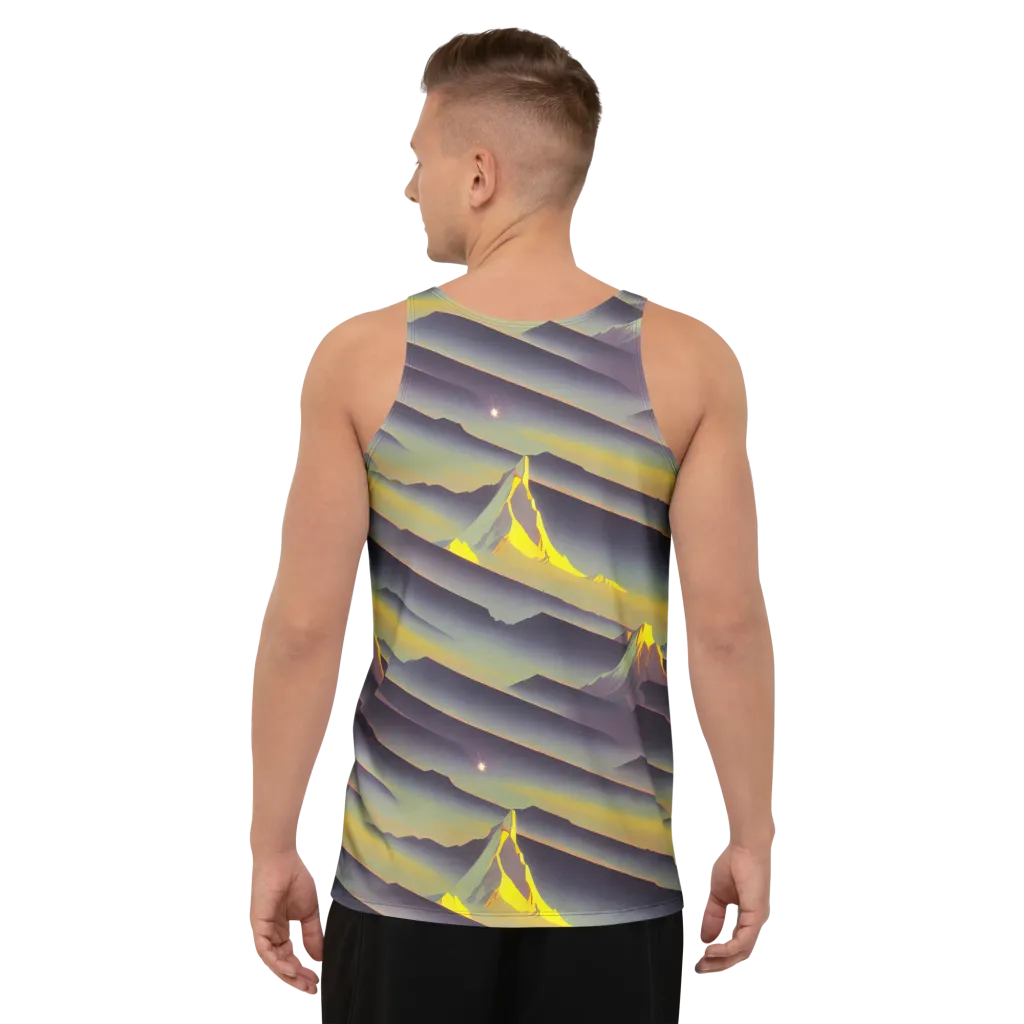 Surreal Summit on Men's Tank Top — Back