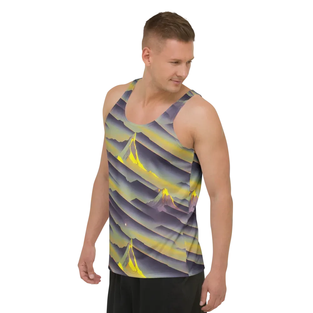 Surreal Summit on Men's Tank Top — Left Front
