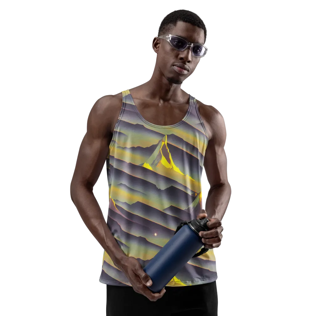 Surreal Summit on Men's Tank Top — Front