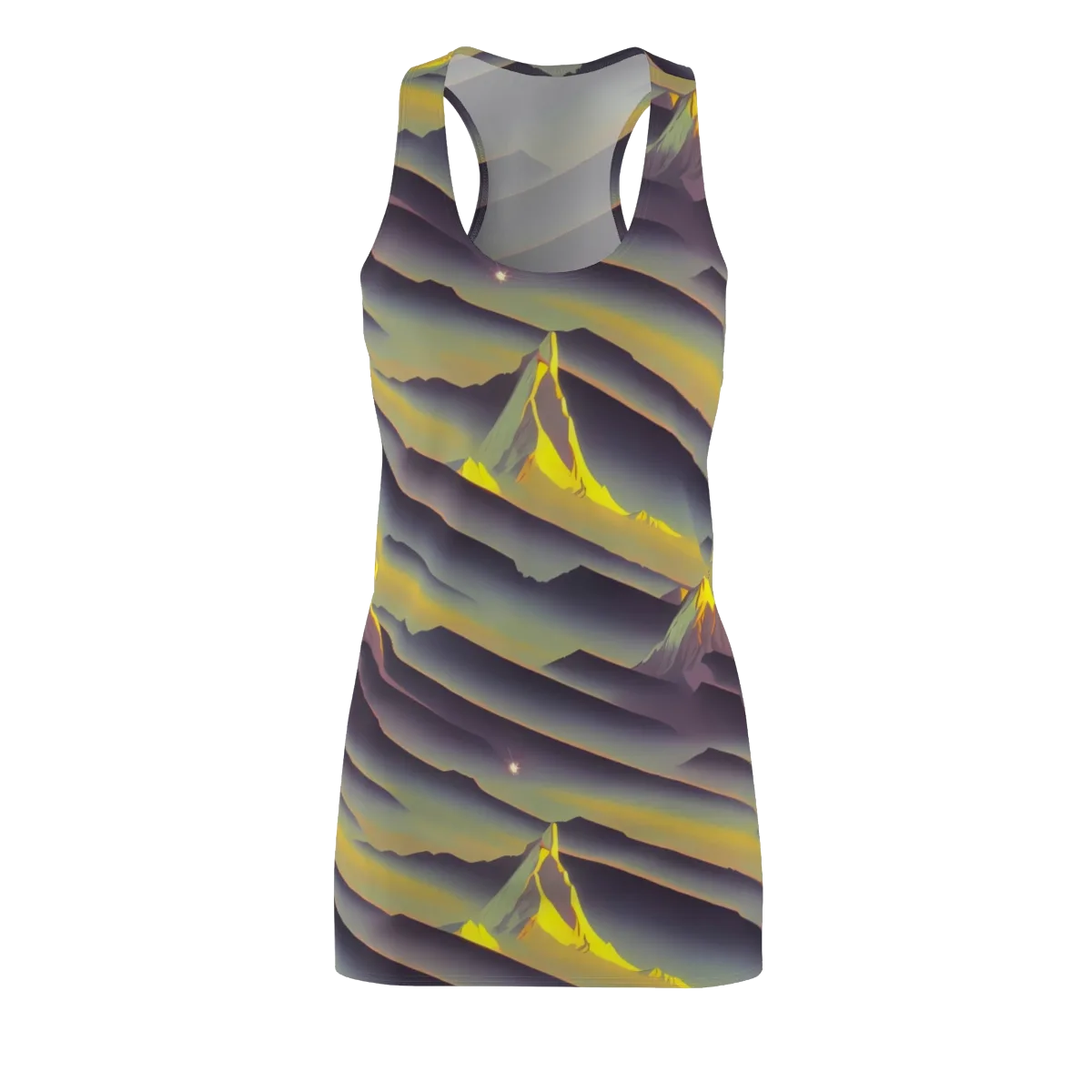 Surreal Summit on Racerback Dress — Front