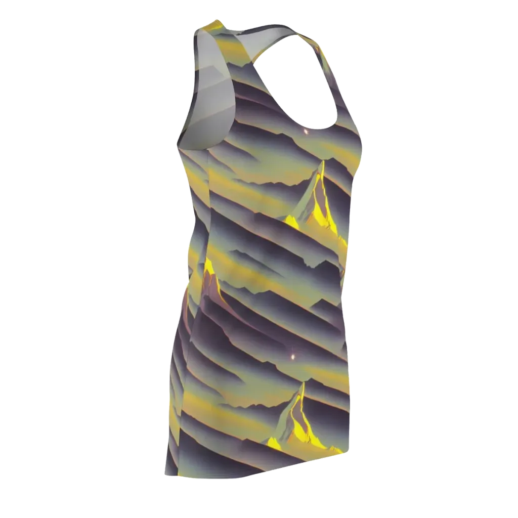Surreal Summit on Racerback Dress — Front Side