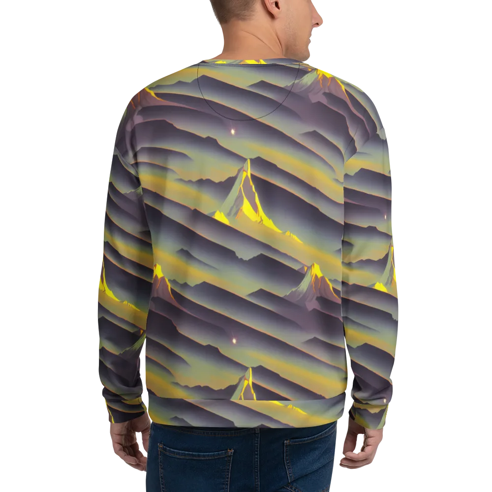 Surreal Summit on Sweatshirt — Back