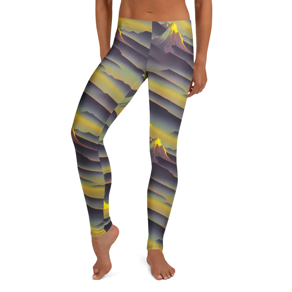 Surreal Summit on Leggings — Front
