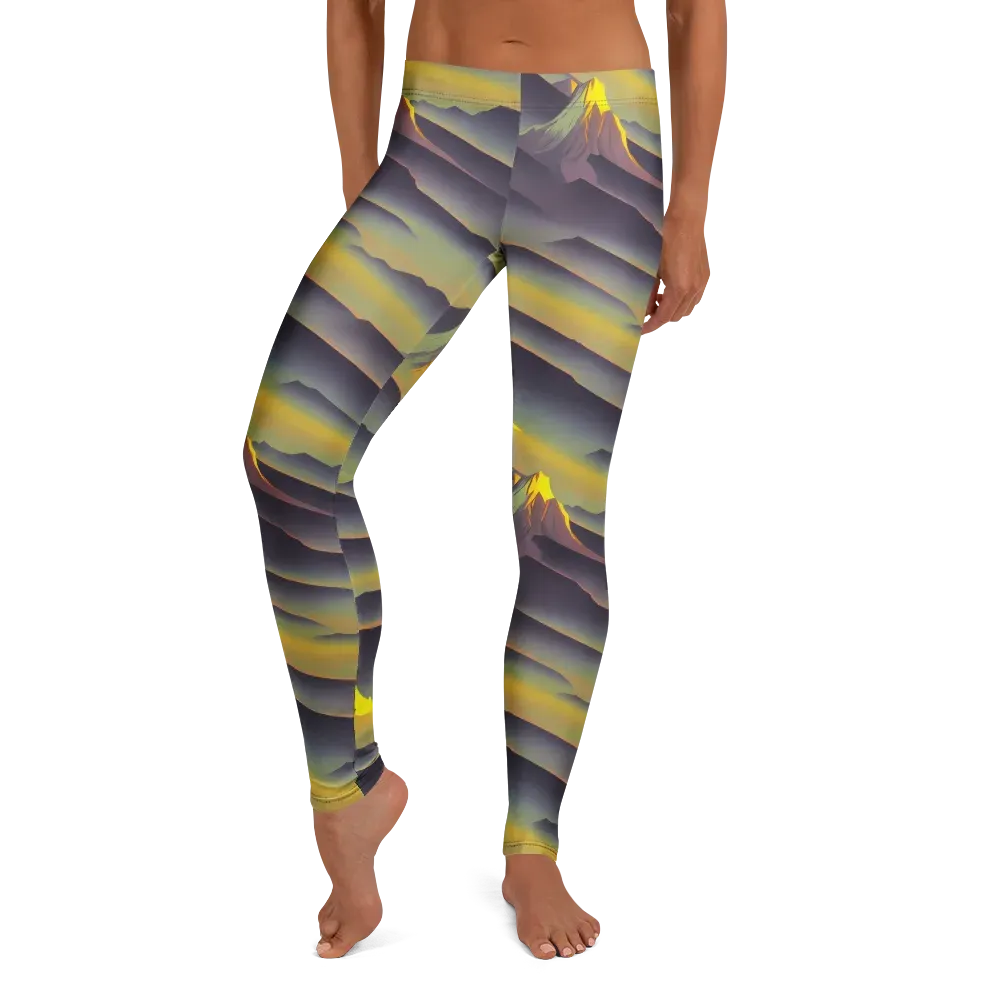 Surreal Summit on Leggings — Front