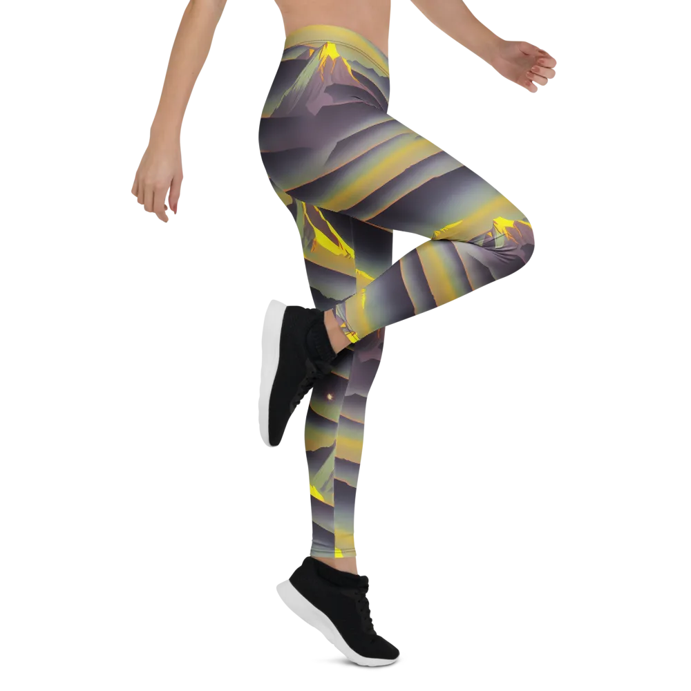 Surreal Summit on Leggings — Right
