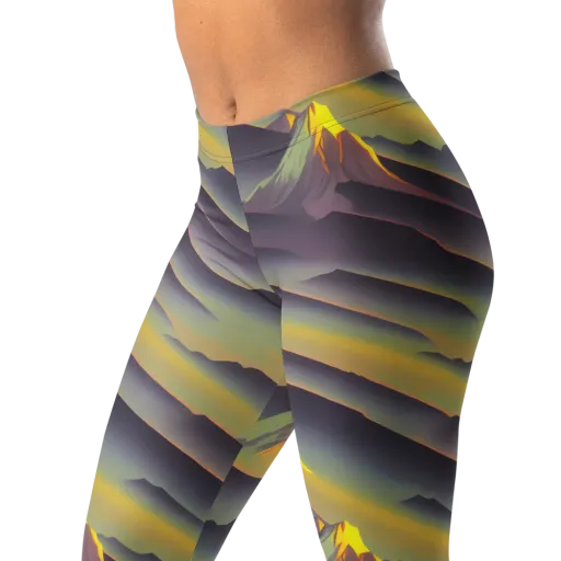 Surreal Summit on a Leggings