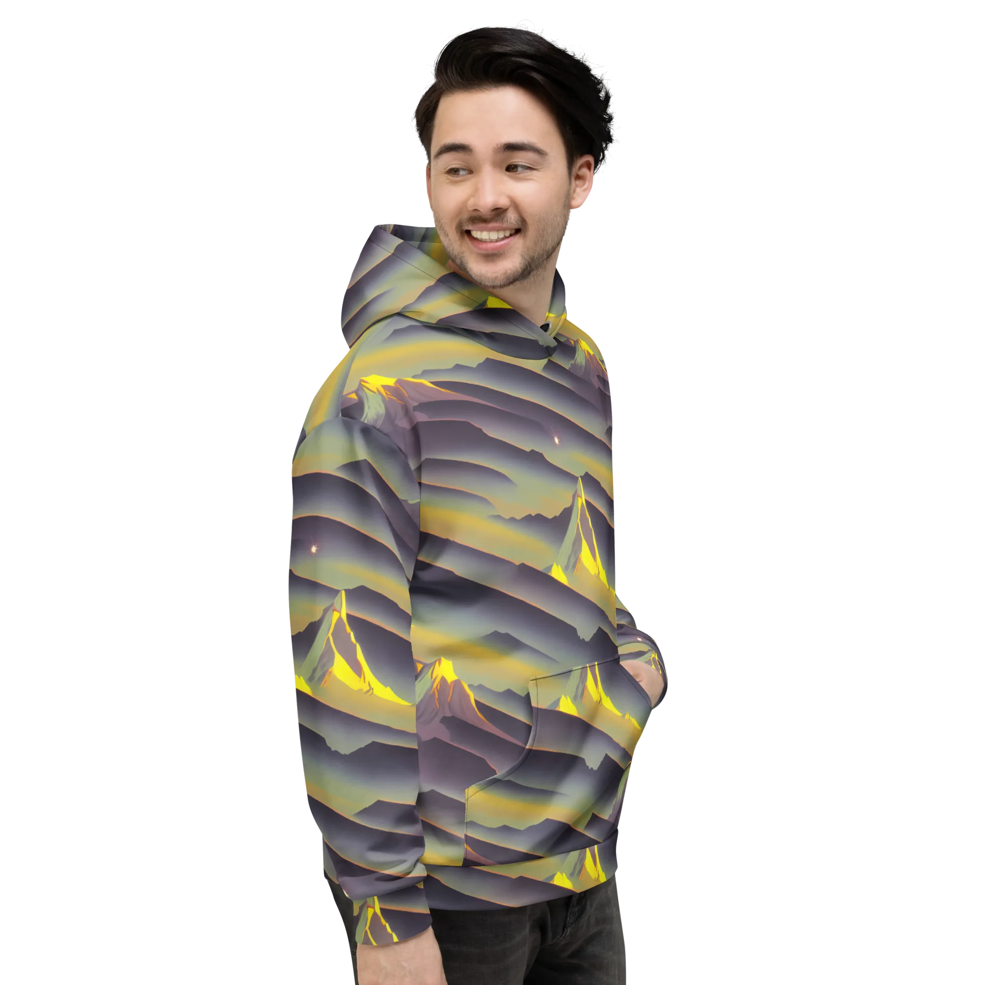 Surreal Summit on Hoodie — Right