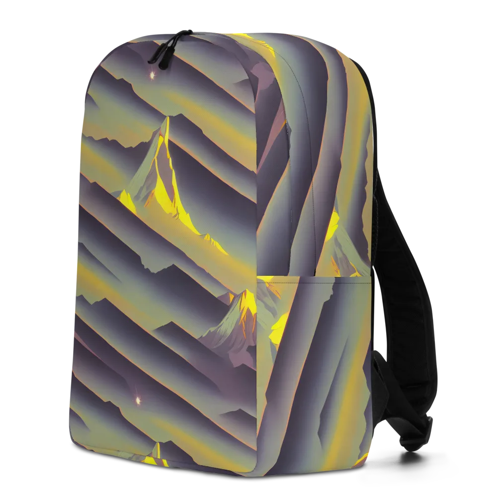 Surreal Summit on Minimalist Backpack — Left
