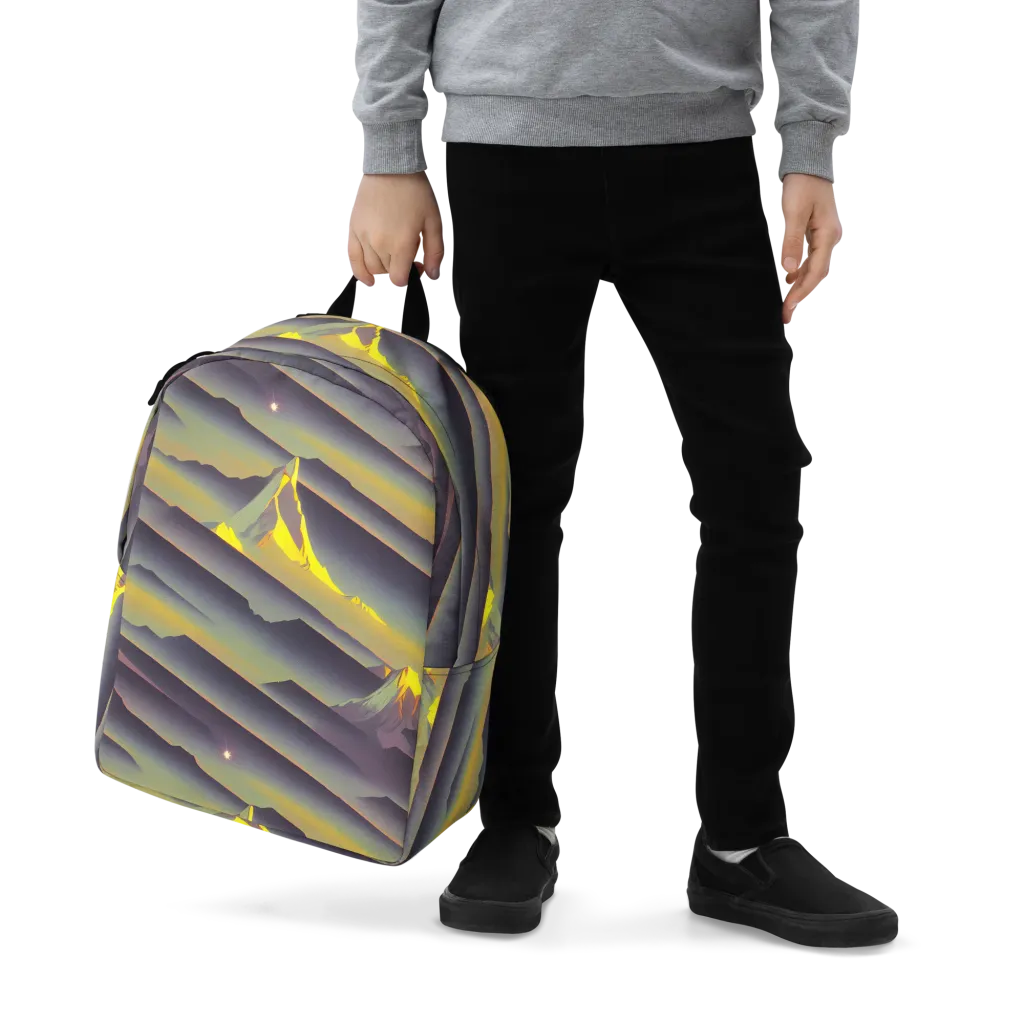 Surreal Summit on Minimalist Backpack — Zoomed-in