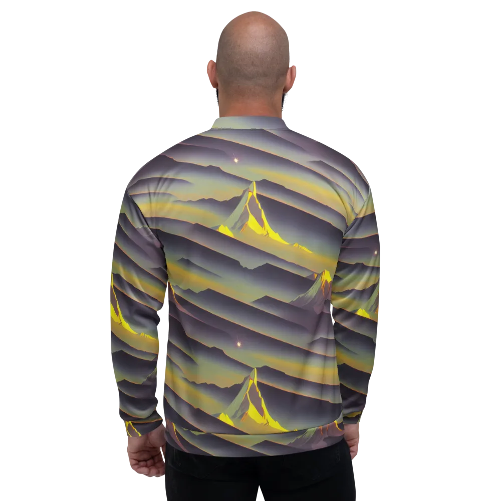 Surreal Summit on Bomber Jacket — Back