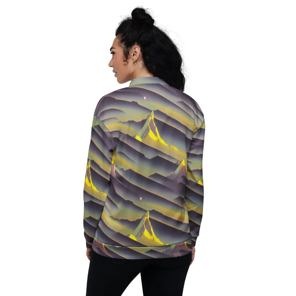 Surreal Summit on Bomber Jacket — Back