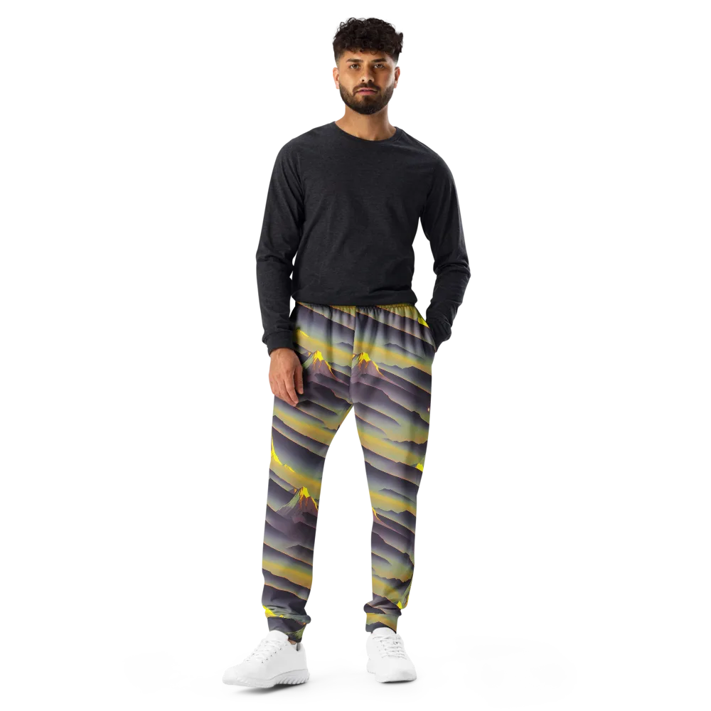Surreal Summit on Men's Joggers — Front