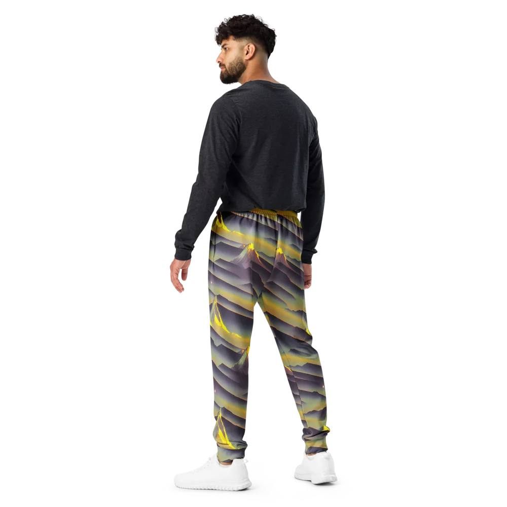 Surreal Summit on Men's Joggers — Back