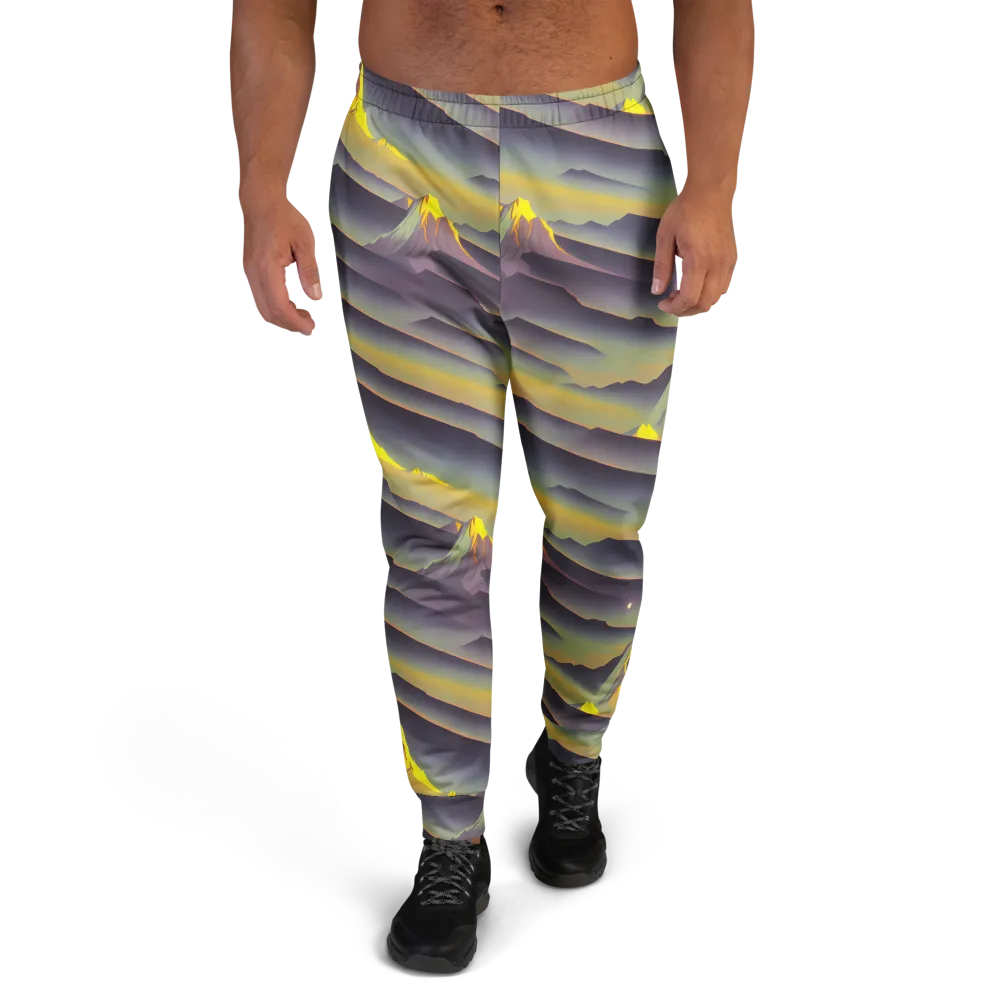Surreal Summit on Men's Joggers — Front
